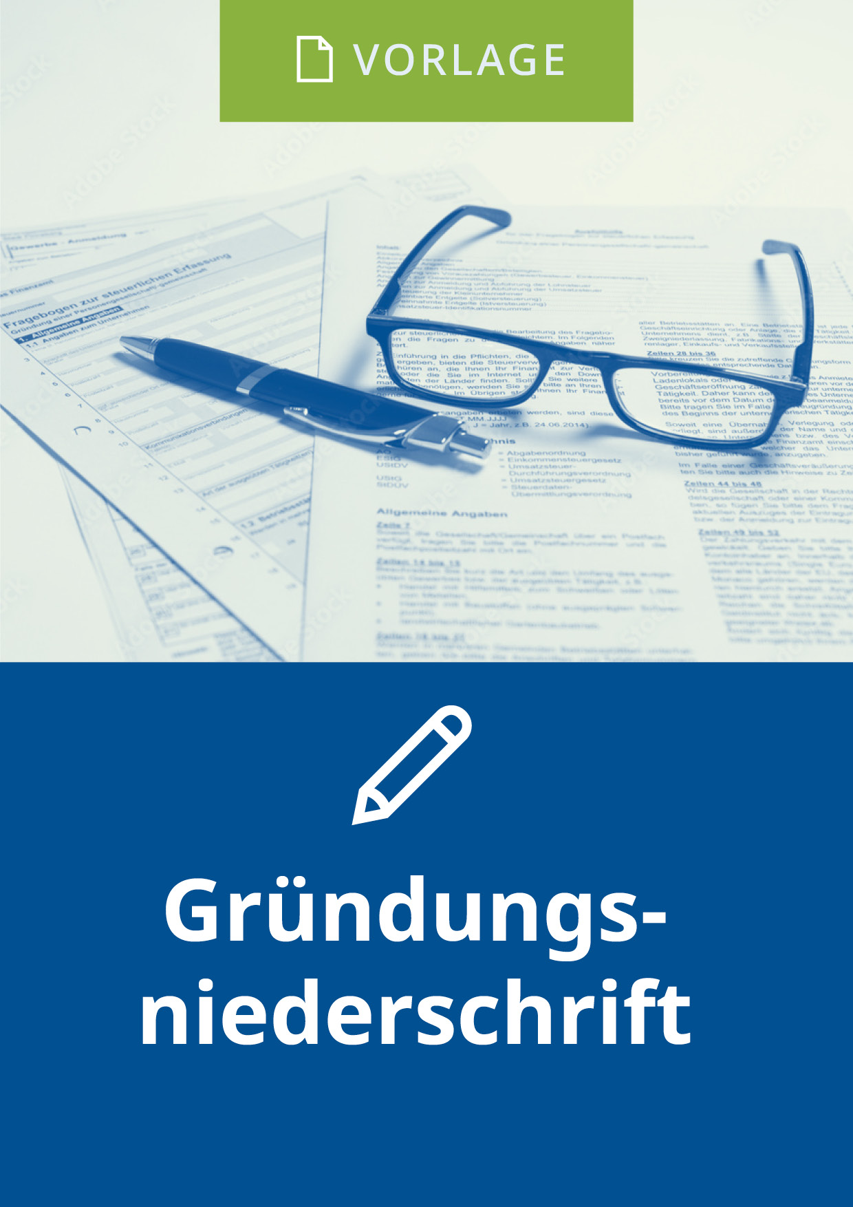 Vorlage: Gründungsniederschrift